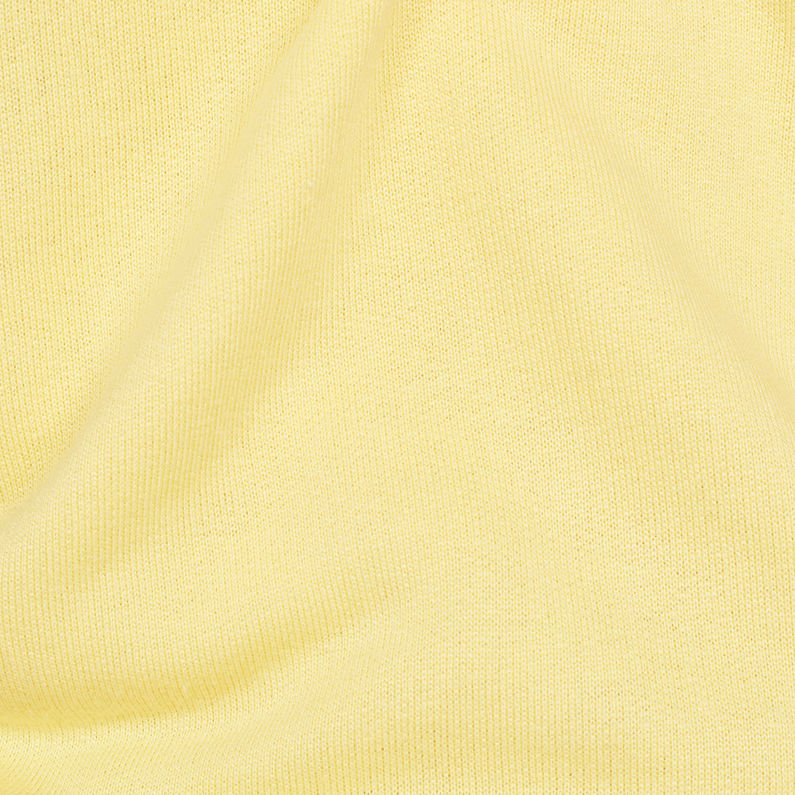 G-Star RAW® Sudadera Xzula Amarillo fabric shot