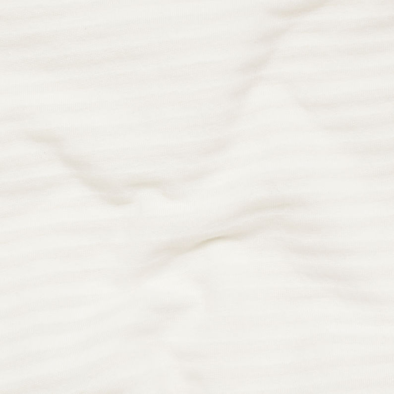 G-Star RAW® Luge Knotted T-Shirt Beige fabric shot