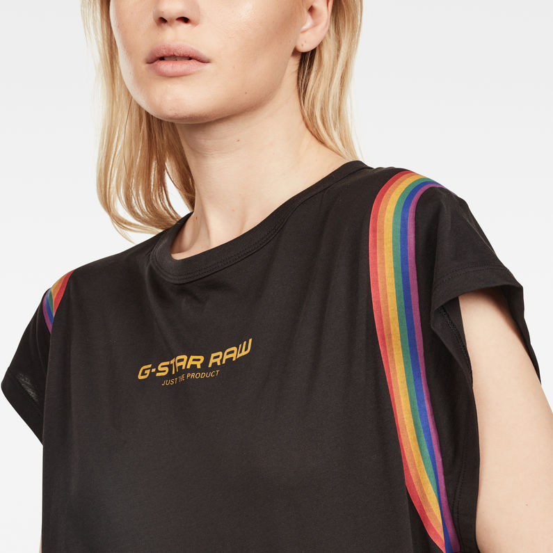 G-Star RAW® Graphic 1 T-shirt Black detail shot