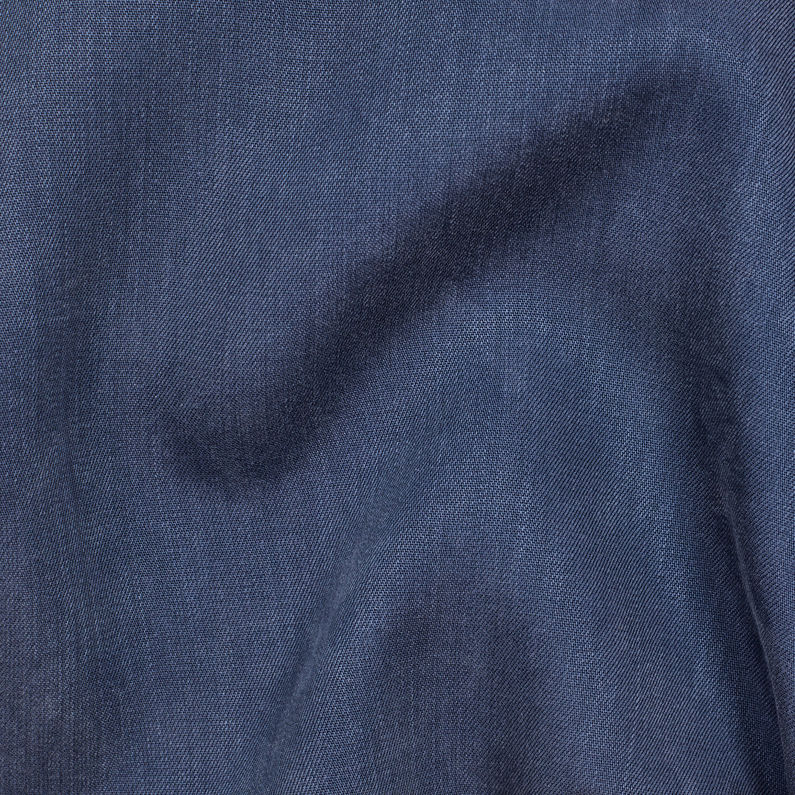 G-STAR® Beryl Shirt Dress Dark blue fabric shot