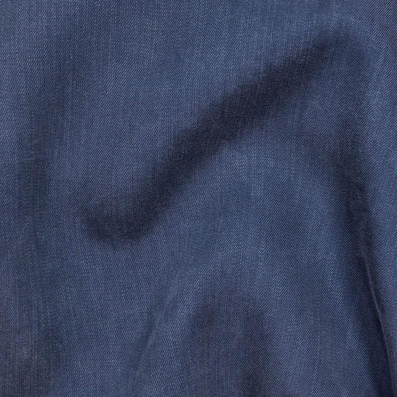 G-Star RAW® Beryl Shirt Kleid Dunkelblau fabric shot