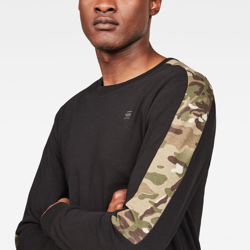 G-Star RAW® Graphic 1 Meson T-Shirt Black detail shot