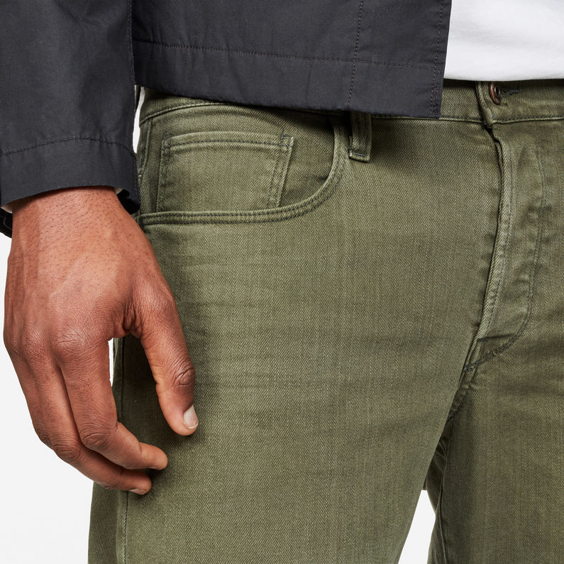 G-STAR® Short Denim 3301 Vert detail shot buckle