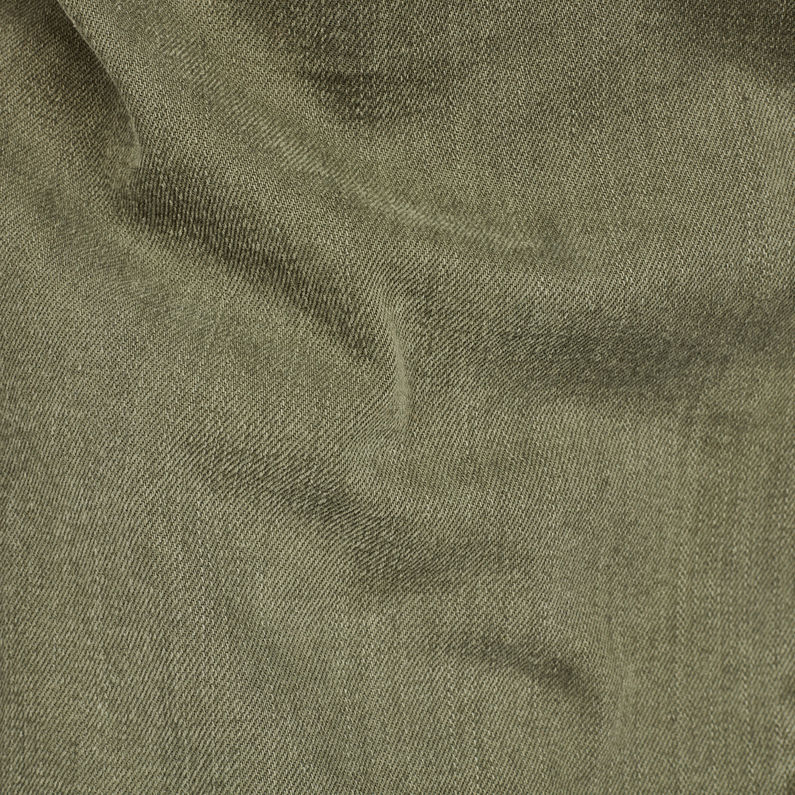 G-Star RAW® 3301 Denim Shorts Green fabric shot