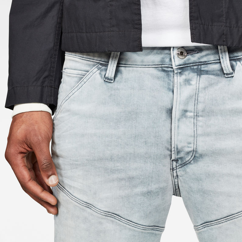 G-Star RAW® 5621 3D Short Bleu clair detail shot buckle