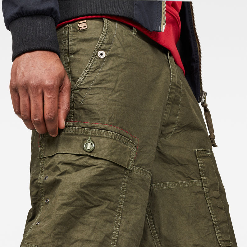 G-STAR® Axler Relaxed Short Green detail shot