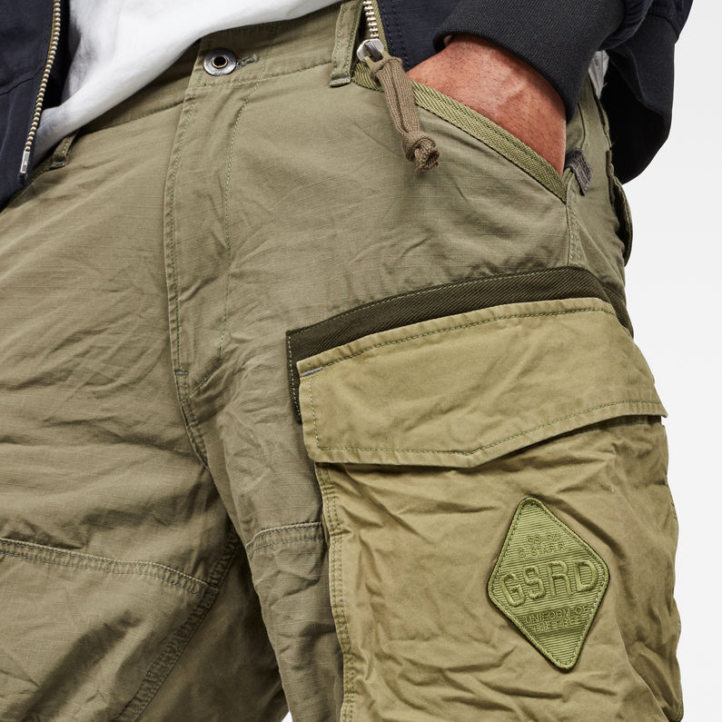 G-Star RAW® Rovic Badge Relaxed 1\2 Verde detail shot