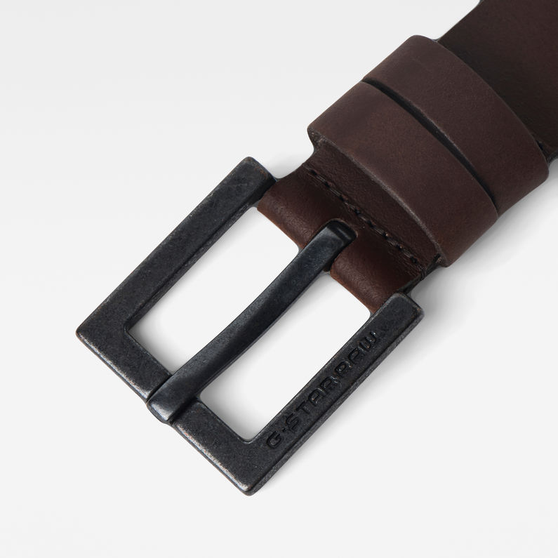 G-Star RAW® Duko Belt Brun detail shot buckle