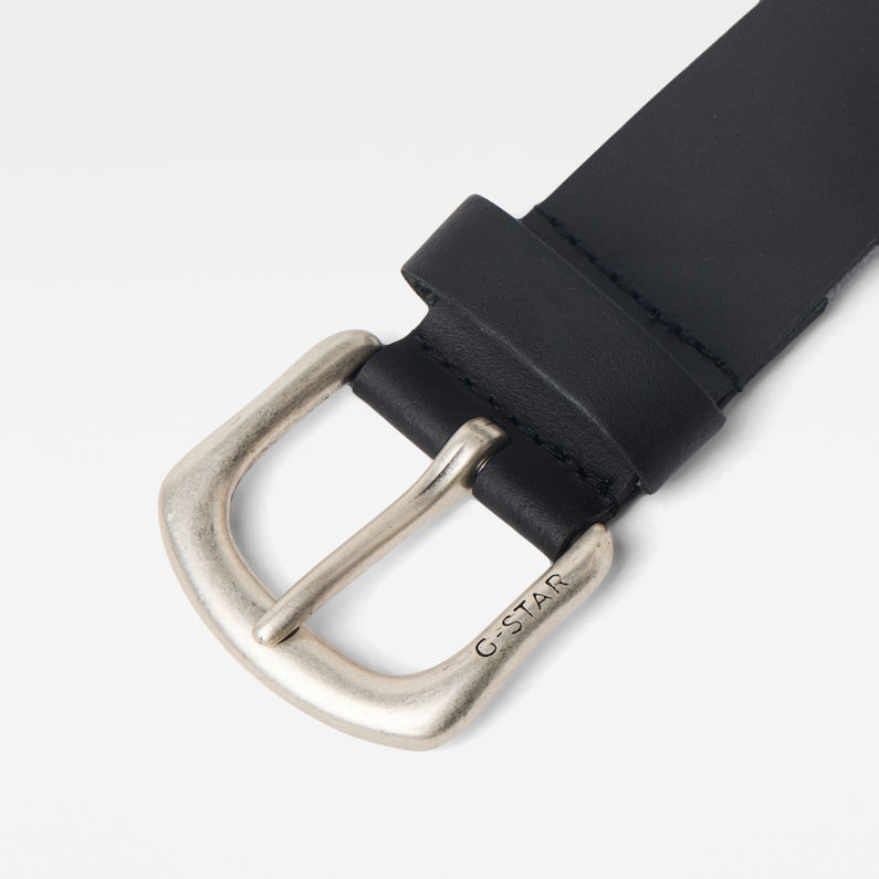 G-Star RAW® Zioks Belt Black detail shot buckle
