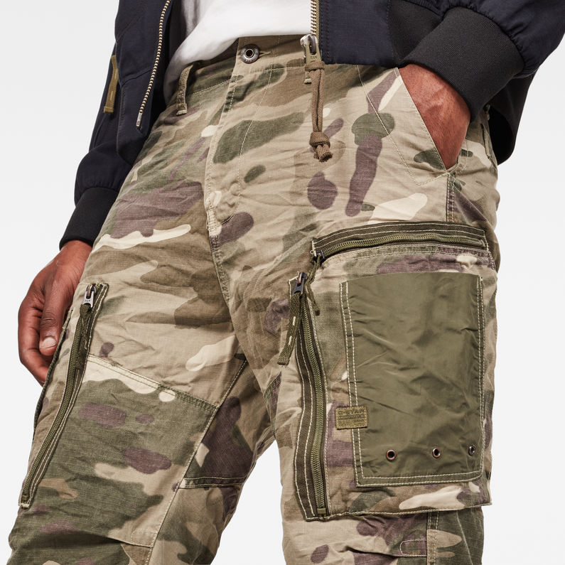 G-Star RAW® Arris Straight Tapered Pant Green detail shot