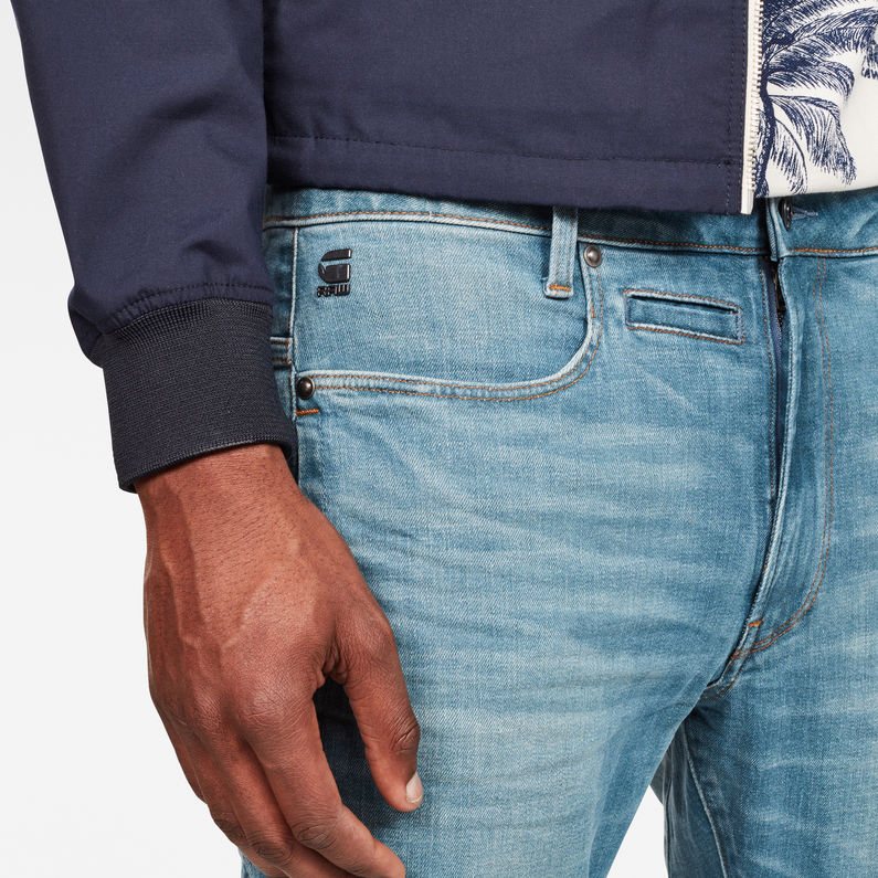 G-STAR® D-Staq Slim Jeans Mittelblau