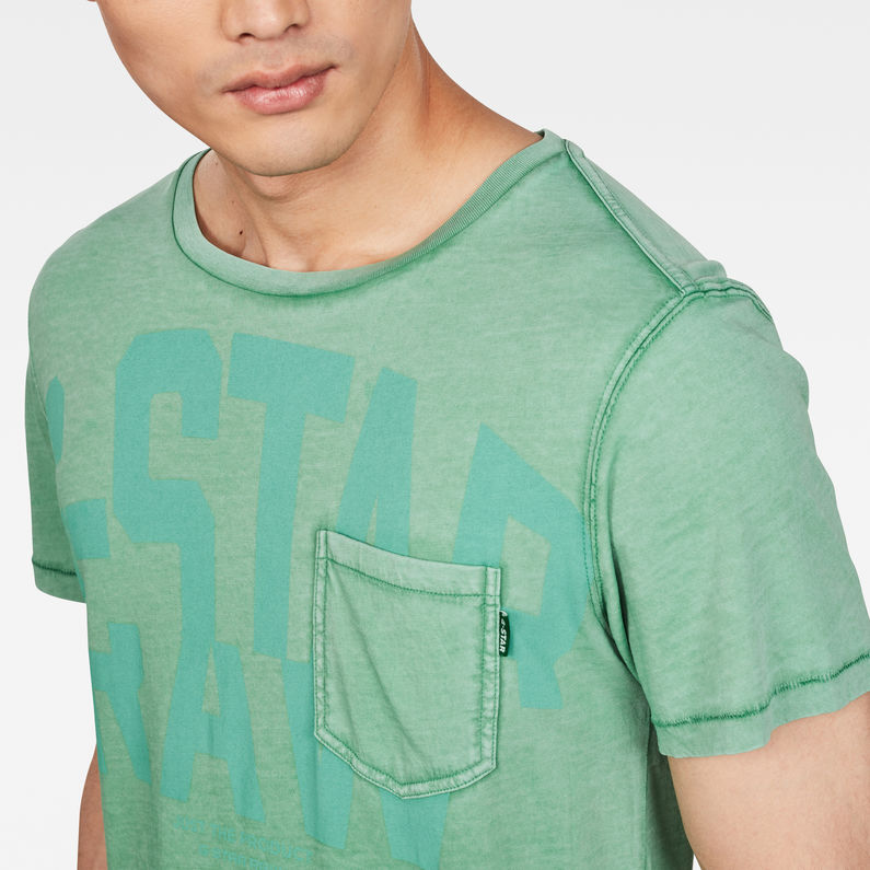 G-Star RAW® Graphic 15 T-Shirt Grün