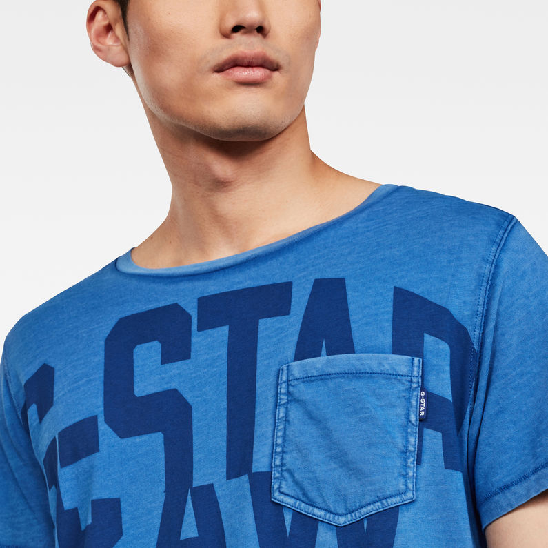 G-Star RAW® Camiseta Graphic 15 Azul intermedio