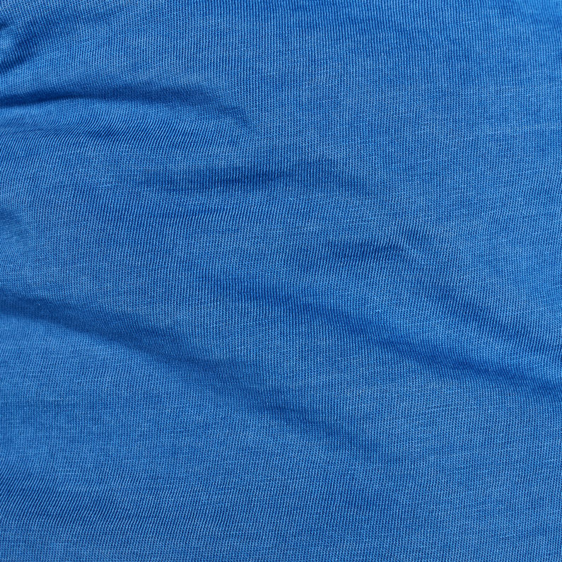 G-Star RAW® Graphic 15 T-shirt Medium blue fabric shot