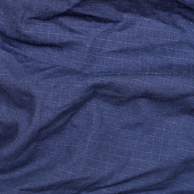 G-Star RAW® Short MAXRAW II Rovic Zip Relaxed Azul oscuro fabric shot