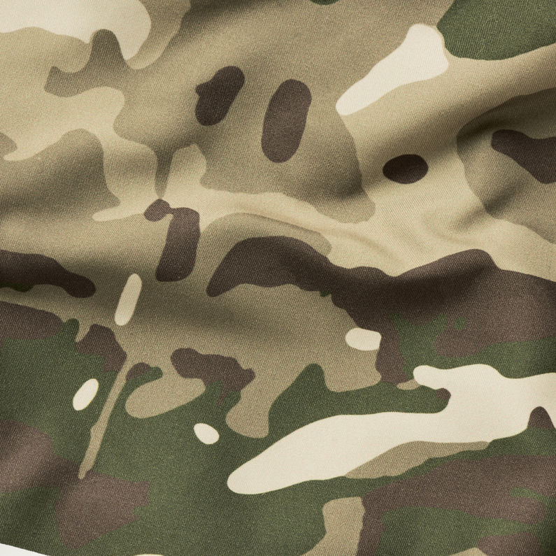G-Star RAW® Bañador Dirik Verde fabric shot
