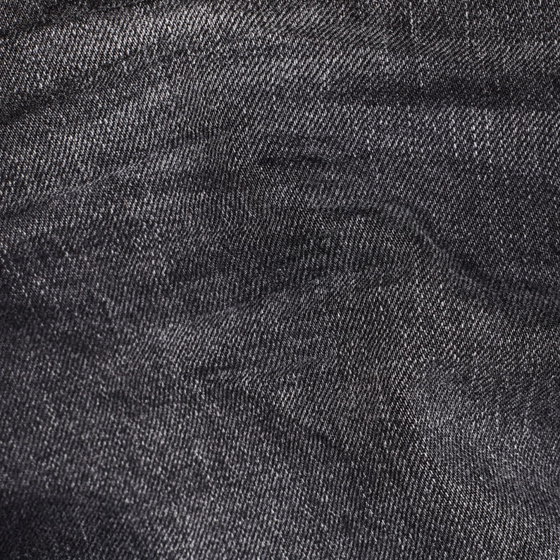 G-STAR® 3301 High Boyfriend Short Grey fabric shot