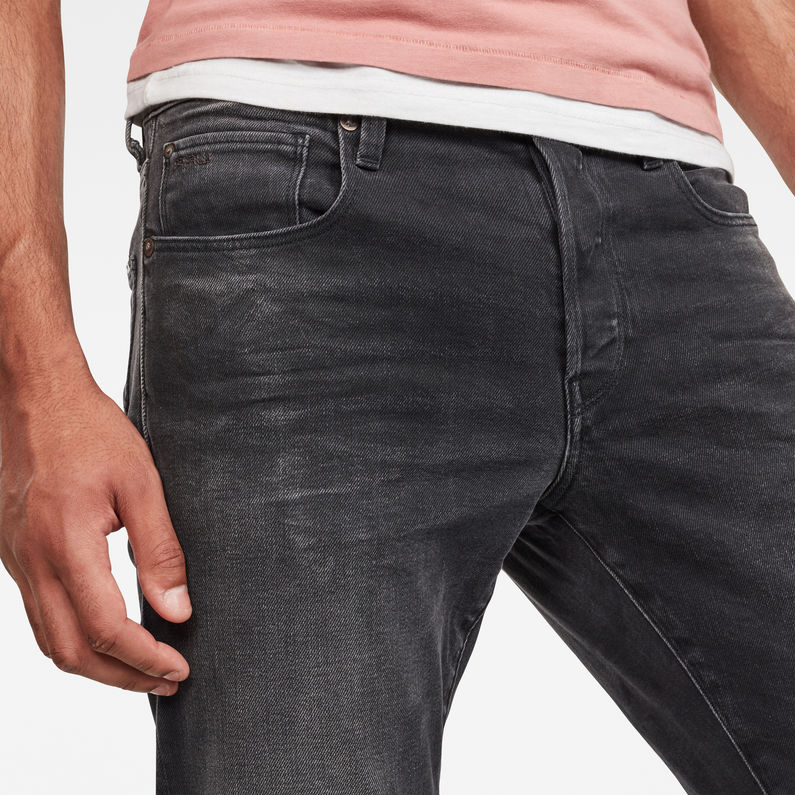 G-Star RAW® 3301 Straight Tapered Jeans Negro