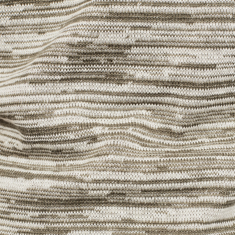G-Star RAW® Core Straight Stripe Knit Vert fabric shot