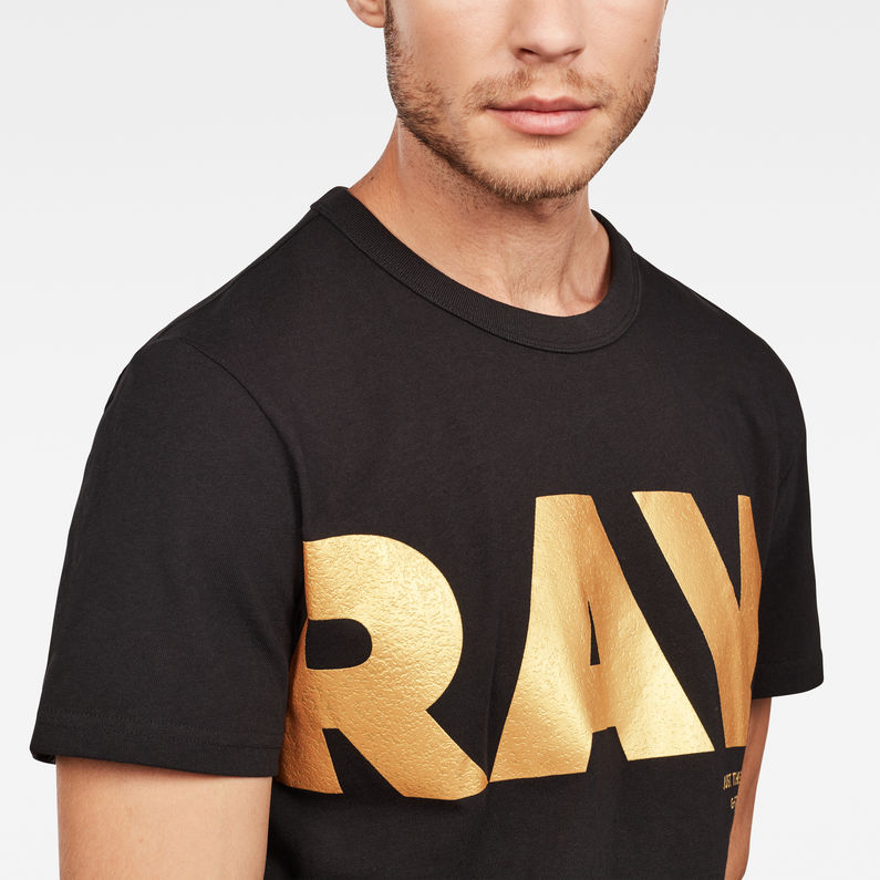 G-Star RAW® Vilsi T-Shirt Black detail shot