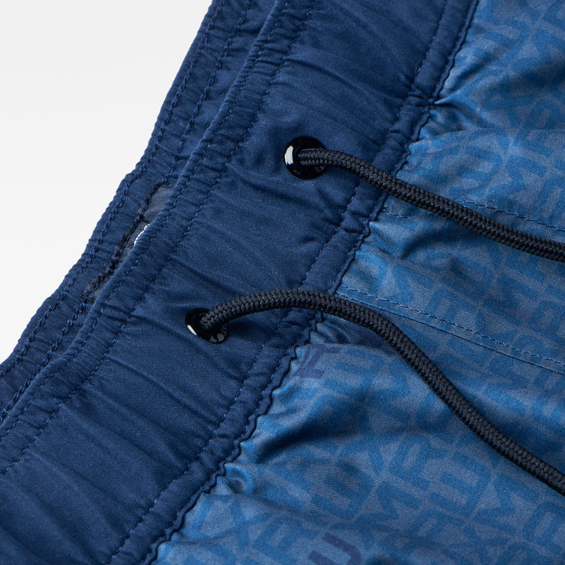 G-STAR® Bañador MAXRAW II Dirik Azul oscuro fabric shot