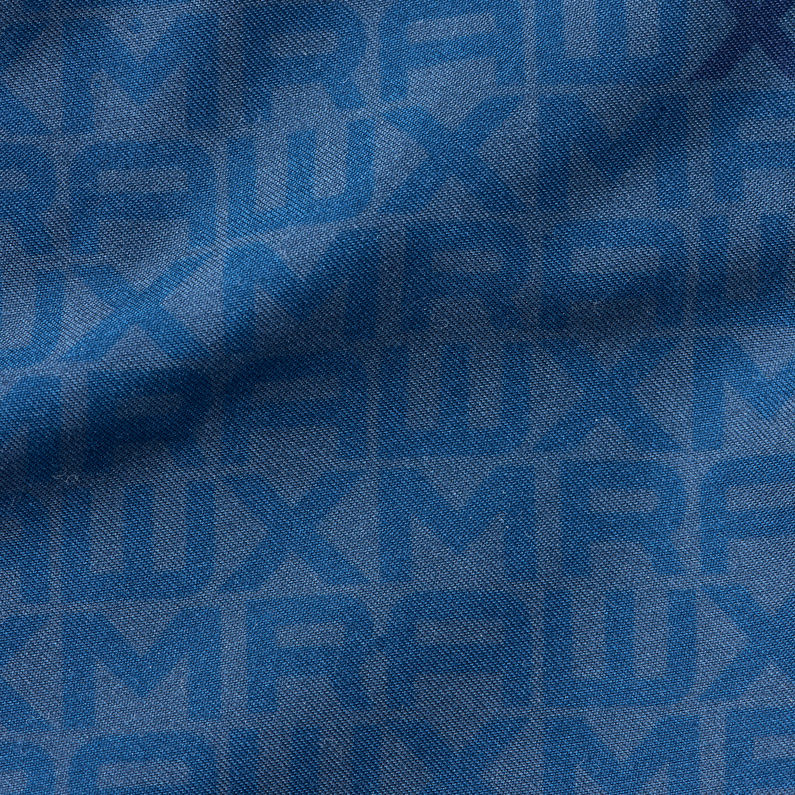 G-STAR® Bañador MAXRAW II Dirik Azul oscuro detail shot