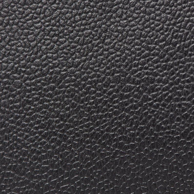 G-Star RAW® Mozoe Shoulderbag Leather Noir fabric shot