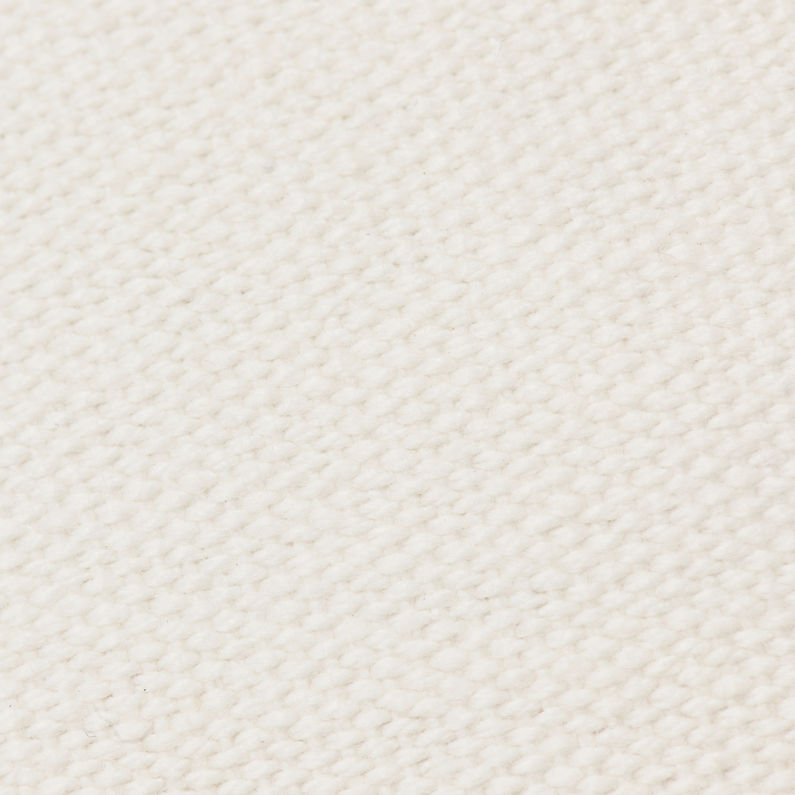 G-STAR® Rackam Tendric Mid White fabric shot