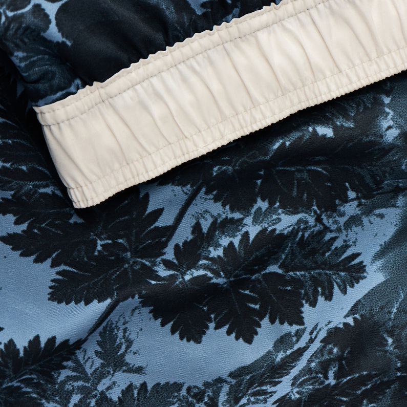 G-Star RAW® Dirik Badeshorts Dunkelblau detail shot