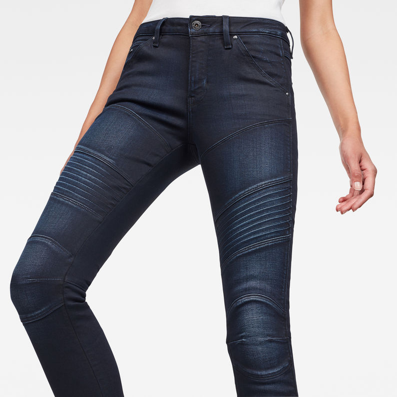 5620 Custom Mid Skinny Jeans | Medium blue | G-Star RAW® AT