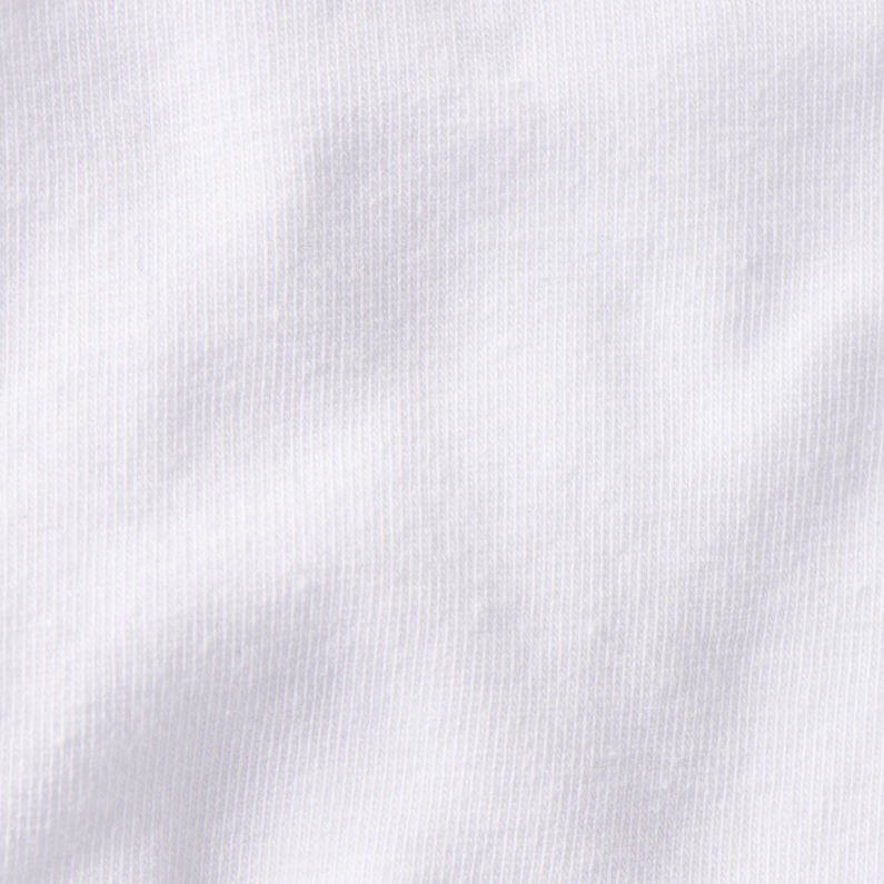 G-Star RAW® Classic Trunks 3-Pack White fabric shot