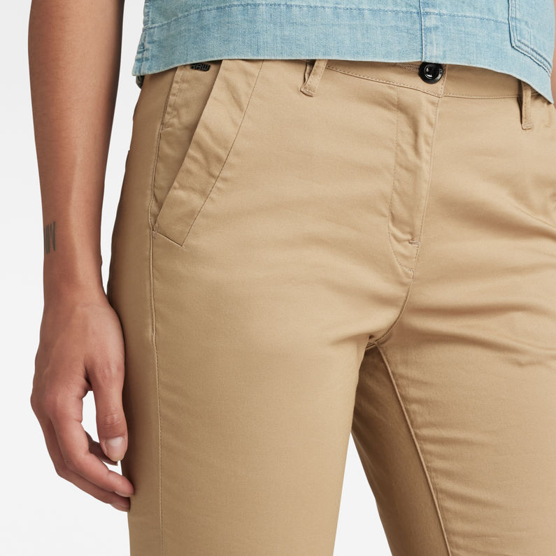 g star bronson mid waist skinny chino