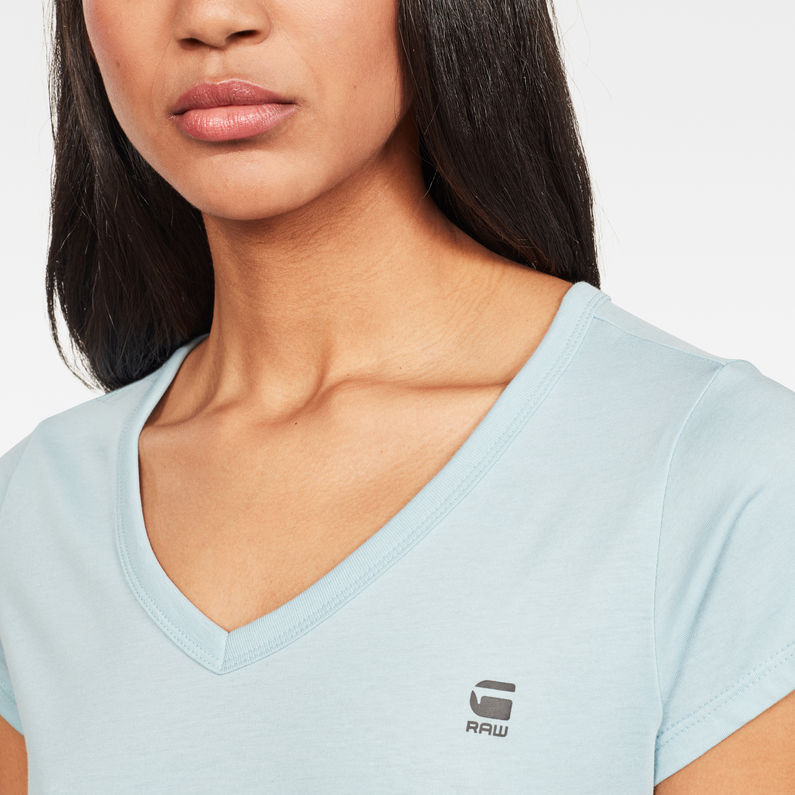 G-Star RAW® Haut Eyben Slim Bleu clair detail shot