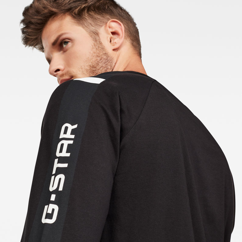 G-Star RAW® T-shirt Swando Art Relaxed Noir
