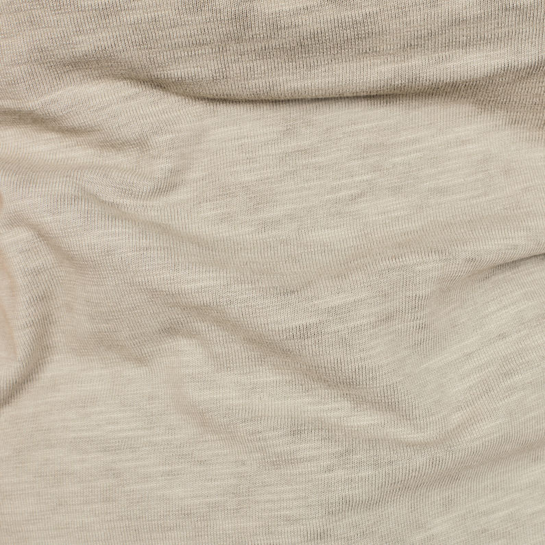 G-Star RAW® Valtoras Overdyed Raglan T-Shirt Grey fabric shot