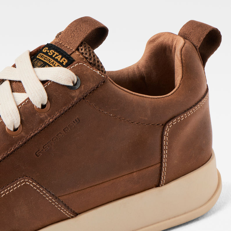 G-STAR® Rackam Core Low Sneakers Brown detail