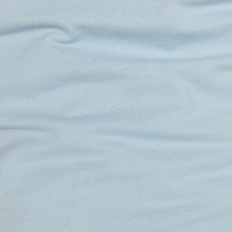 G-STAR® Dunda Slim Polo Light blue fabric shot