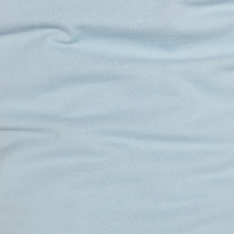 G-Star RAW® Dunda Slim Polo Light blue fabric shot