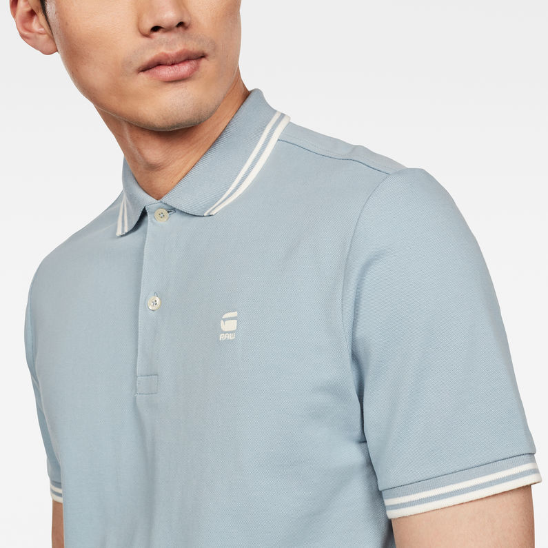 G-Star RAW® Dunda Slim Polo Light blue inside view