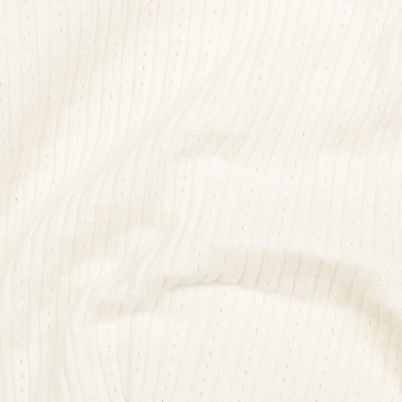 G-Star RAW® Silber Singlet Knit Beige fabric shot