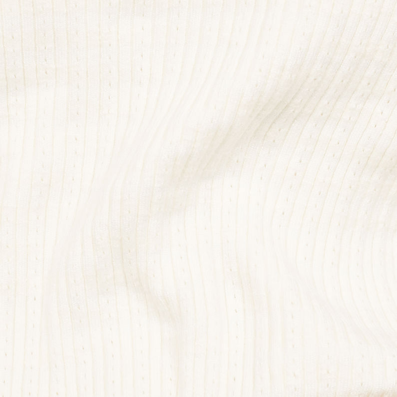G-Star RAW® Camiseta Silber Knit Beige fabric shot
