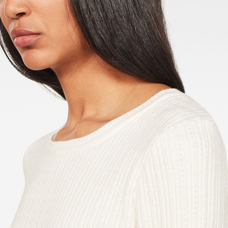 G-Star RAW® Silber Knit ベージュ detail shot