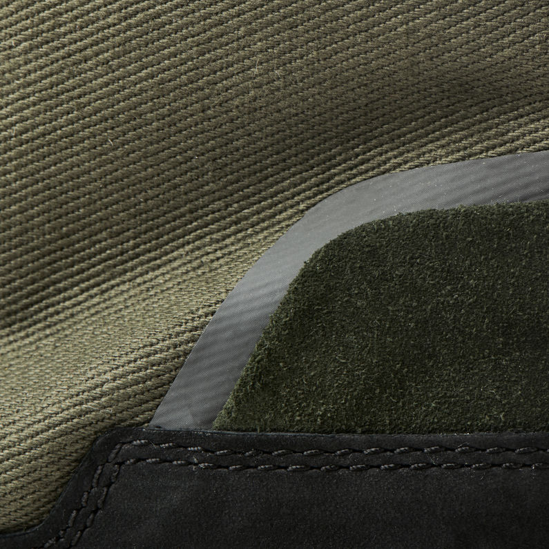 G-STAR® Baskets Rackam Scuba High II Vert fabric shot