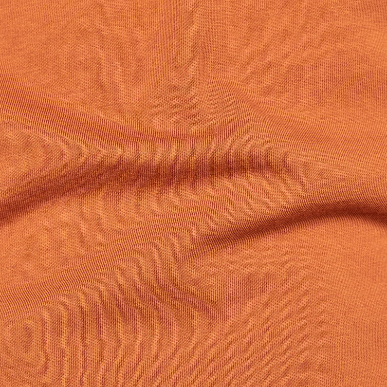 G-Star RAW® Graphic 8 T-Shirt Brown fabric shot