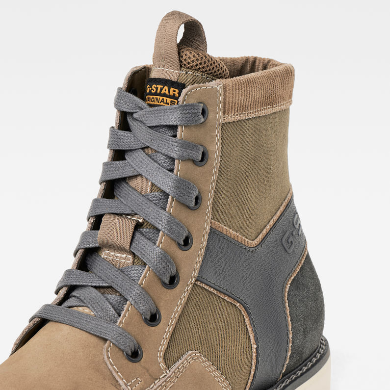 G-Star RAW® Powell Y Boots Green detail