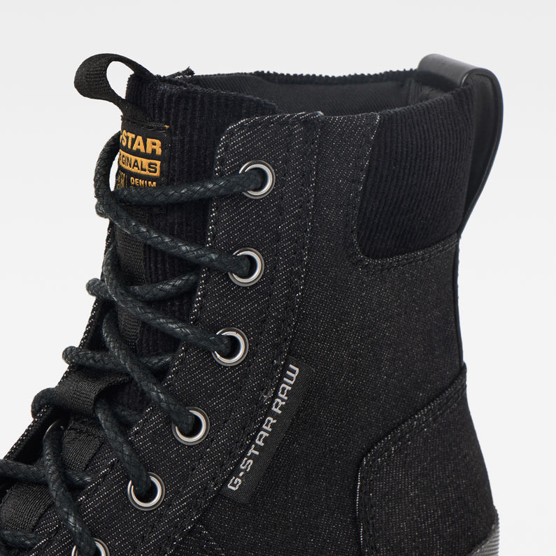 G-Star RAW® Aefon Boots Zwart detail