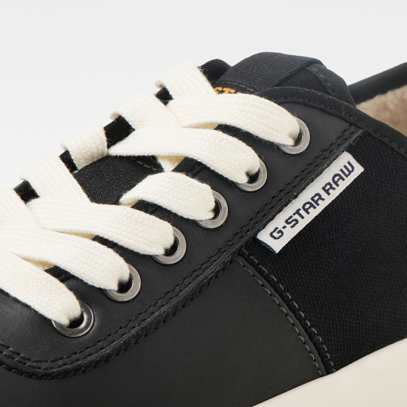 G-Star RAW® Baskets Parta II Low Noir detail