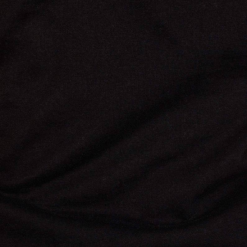 G-Star RAW® T-shirt Vehem Pocket Noir fabric shot