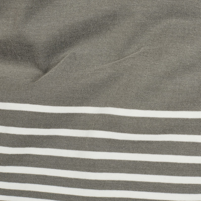 G-Star RAW® T-shirt Loam Gris fabric shot