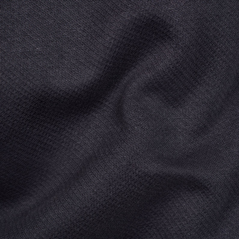 G-Star RAW® Jirgi Zip T-Shirt Bleu foncé fabric shot